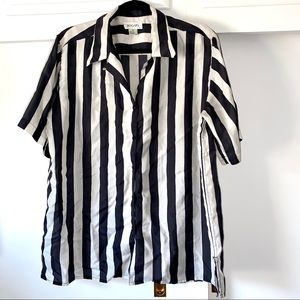 Bogari silky striped shirt